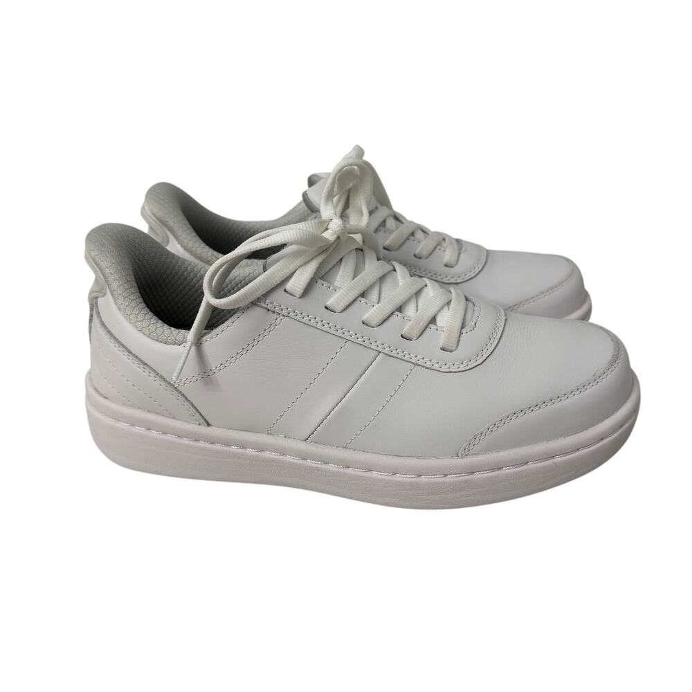 Orthofeet Shoes Women's 7 B Wander Hands-Free Orthopedic White Leather Comfort